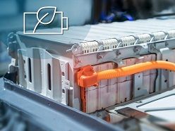 Bereits 2024 soll Europas erster Lithiumkonverter mit einer Produktionskapazität von 24 000 Tonnen pro Jahr in Betrieb genommen werden. Eine Menge, die ausreicht, um rund 500 000 Elektroautos mit Lithium-Ionen-Batterien auszustatten.  shutterstock/Composing Fraunhofer UMSICHT