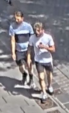 Wer kann Angaben zu den abgebildeten Tatverdächtigen machen?