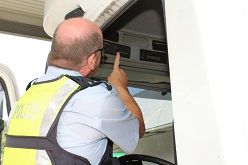 Schwerpunktaktion gegen Verkehrssünder Foto Polizei Bochum