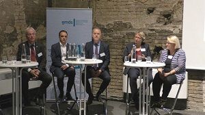 Erster Politischer Abend der GMDS zur Masern-Impfpflicht am 15. Oktober 2019 in der Hörsaalruine der Berliner Charité Lars Ziegenhain