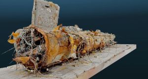 3D-Scan des U-Boots U16.  Quelle: DSM