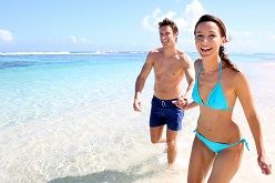 Abkühlung verspricht bei rekordverdächtiger Hitze die Nordsee. Quelle: WetterOnline