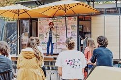 Freiheit, Mündigkeit, Beteiligung: Vom 13. bis 15. September veranstaltet das KIT „Tage der Demokratie“. (Foto: Daryoush Djavadi, TRIANGEL)  Daryoush Djavadi, TRIANGEL