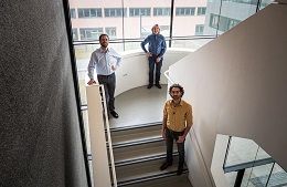 Haben den vhb-Kurs „Grundlagen Nachhaltigkeit“ zusammen konzipiert: Prof. Dr. Robert Feicht, Prof. Dr. Raimund Brotsack und Prof. Dr.-Ing. Christoph Lindenberger (v.l.n.r.)  THD/ECRI