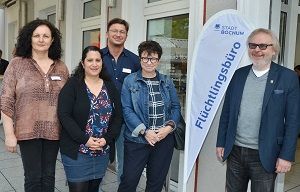 Eröffnung Flüchtlingsbüro