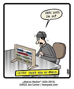 Abacus Hacker  Jon Carter, toonpool