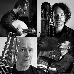 Leo Reinhold, Elias Gammelgard, Andreas Heuser und Olli Sulin