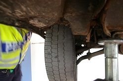 Transporter völlig durchgerostet