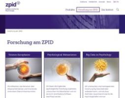 Forschung am ZPID