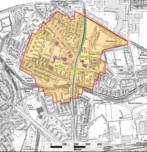 Steckbrief Absperrbereich320m