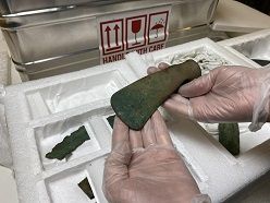 Knaufhammeraxt aus dem Lüstringer Kupferfund  Landesmuseum Natur und Mensch Oldenburg