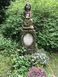 Ostfriedhof Kindergrab der Carola Lützeler. Foto Katrin Pinetzki Stadt Dortmund