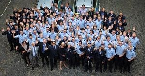 99 neue Kolleginnen und Kollegen verstärken ab sofort die Polizei für Bochum, Herne und Witten.