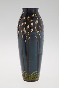 Vase Weidenkätzchen Foto Jürgen Spiler