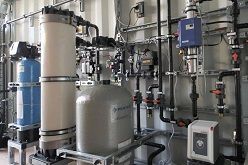 Acht Technologien zur Wasseraufbereitung, die einzelnen und auch miteinander kombiniert getestet werden, sind im Demonstrator verbaut  INP