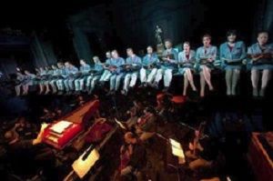 Der beeindruckende Chor des Luzerner Theaters