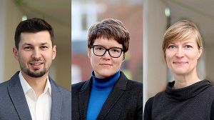 v.l. Prof. Dr. Franco Rau, Prof.in Dr.in Lina Franken, Prof.in Dr.in Annekatrin Bock  Friedrch Schmid  Universität Vechta