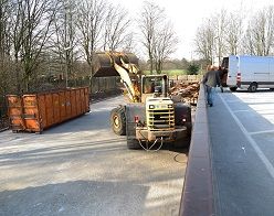 Baumaßnahmen am Wertstoffhof Havkenscheider Straße (Sperrungen)