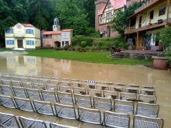 Starkregenereignis Juni 2018 in Mandelbachtal  Quelle: Peter Fischer-Stabel  Copyright: Umwelt-Campus Birkenfeld