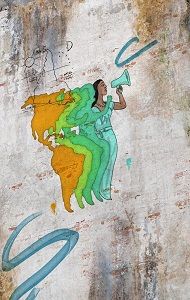 An der Schnittstelle zwischen Geistes-, Sozial- und Rechtswissenschaften: Der neue spanischsprachige Masterstudiengang an der JLU beschäftigt sich mit globaler Gerechtigkeit und Ungleichheit.  JLU / Till Schürmann