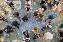 Neben dem wissenschaftlichen Diskurs bietet der Forschungsschwerpunkt „Stadt der Zukunft“ im Mühlenpfordt-Hochhaus ein buntes Rahmenprogramm.  Jonas Vogel/TU Braunschweig