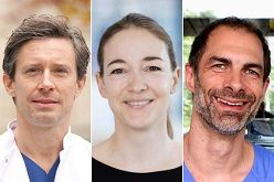 Professor Florian Hoffmann, Dr. Ellen Heimberg und Prof. Sebastian Brenner  Daniel von Loeper, Uniklinik Tübingen, Uniklinik Dresden