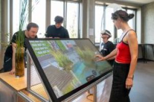 Design trifft Wissenschaft: Interaktives Exponat der HTWD macht Umweltforschung mit allen Sinnen erfahrbar