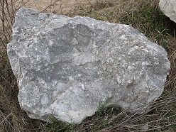 Gipsstein, Steinbruch Berneburg bei Sontra, Hessen  Diether Gräf